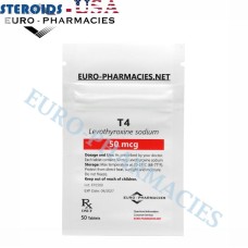 T4 – 50mcg/tab, 50 pills/bag – Euro-Pharmacies Euro-Pharmacies